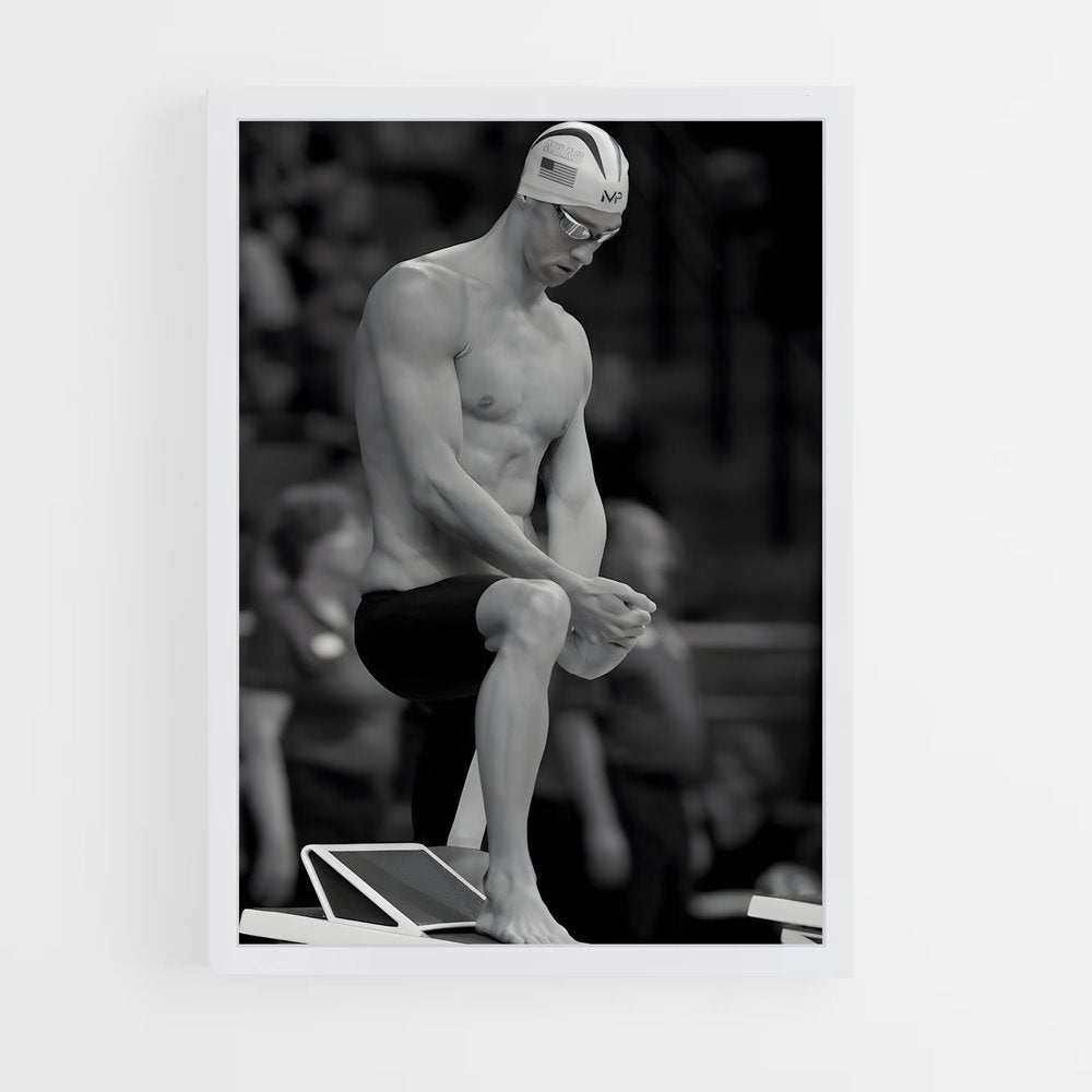 ap-michael phelps-2 cadre Blanc