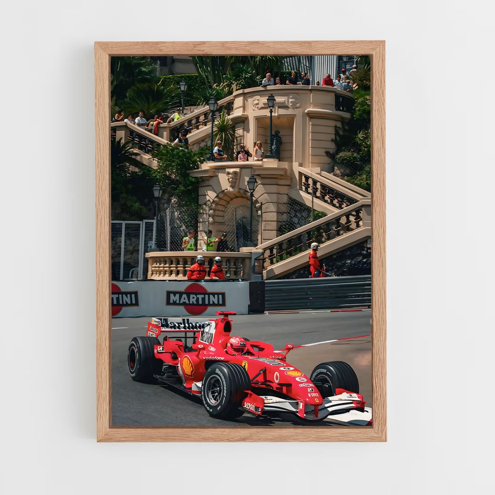 ap-michael schumacher-9 cadre Bois clair