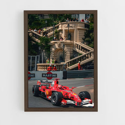 ap-michael schumacher-9 cadre Bois foncé