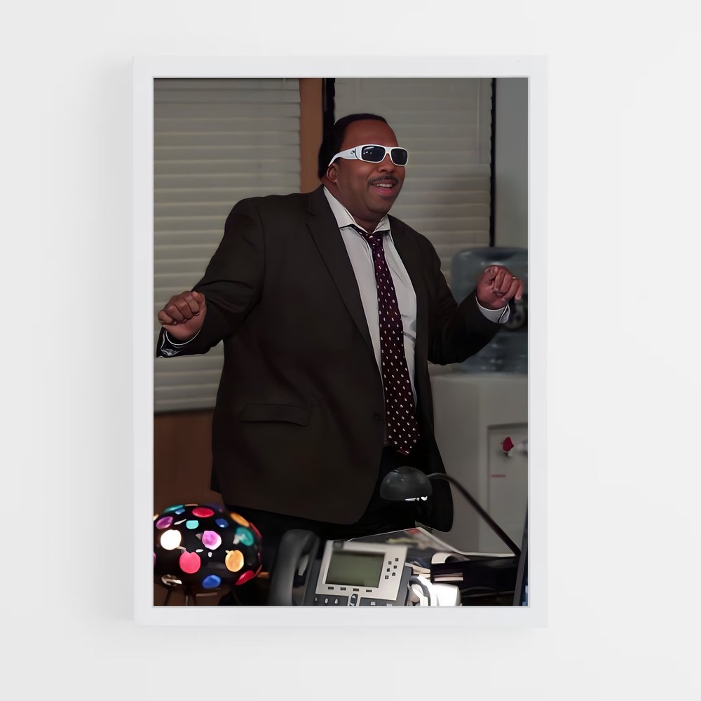 ap-michael scott-2 cadre Blanc