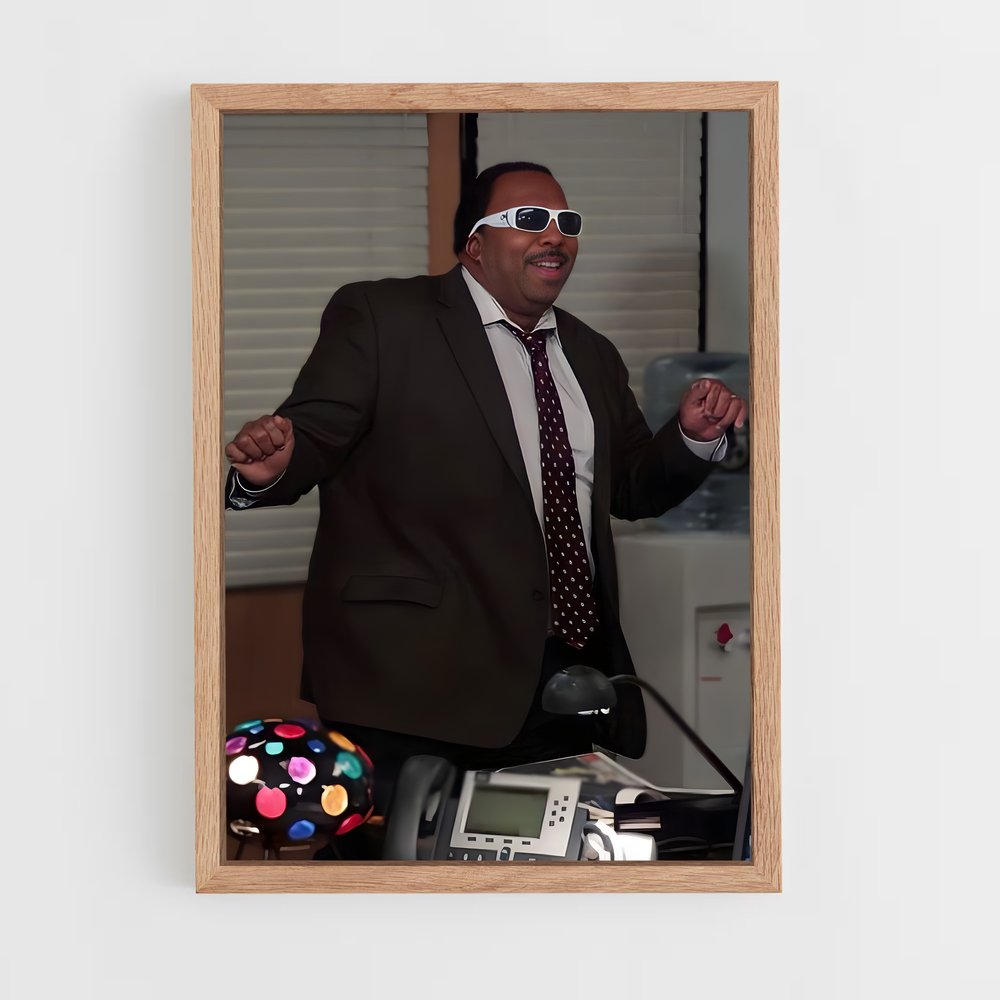 ap-michael scott-2 cadre Bois clair