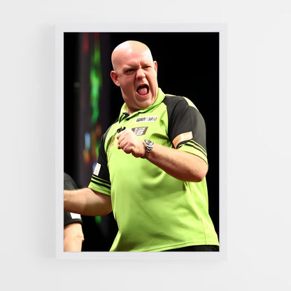 ap-michael van gerwen-3 cadre Blanc
