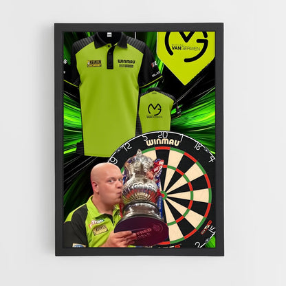 ap-michael van gerwen-4 cadre Noir