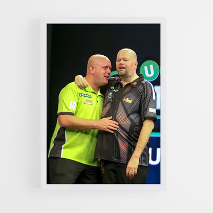 ap-michael van gerwen-5 cadre Blanc