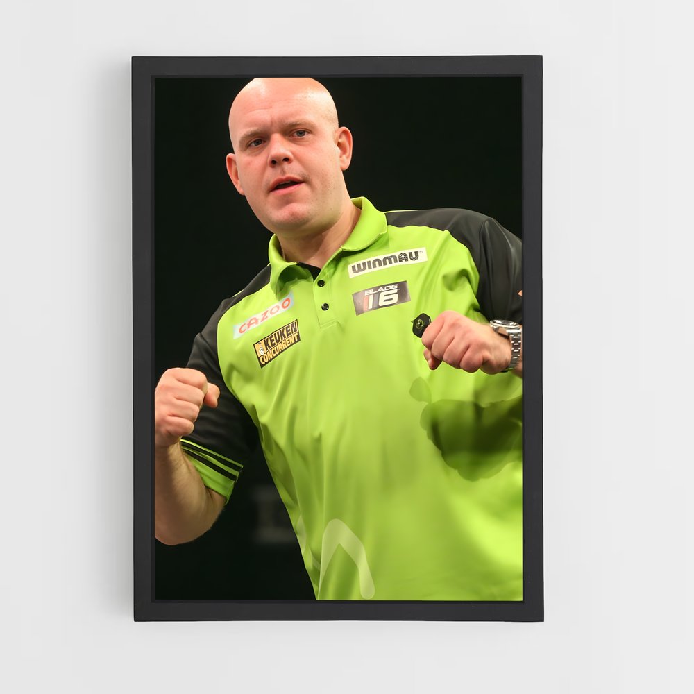 ap-michael van gerwen-6 cadre Noir