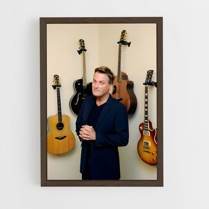 ap-michael w. smith-1 cadre Bois foncé