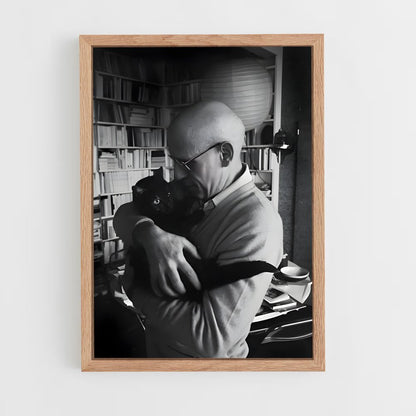 ap-michel foucault-1 cadre Bois clair