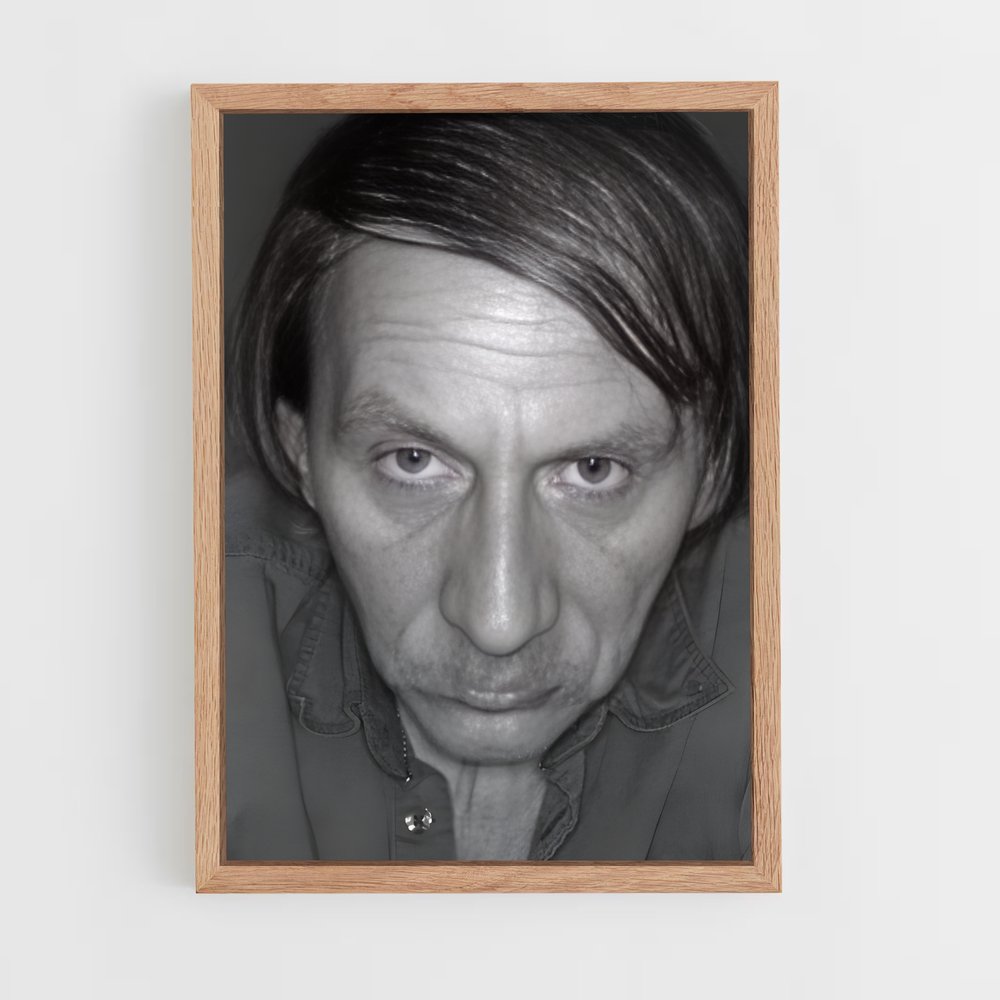 ap-michel houellebecq-2 cadre Bois clair