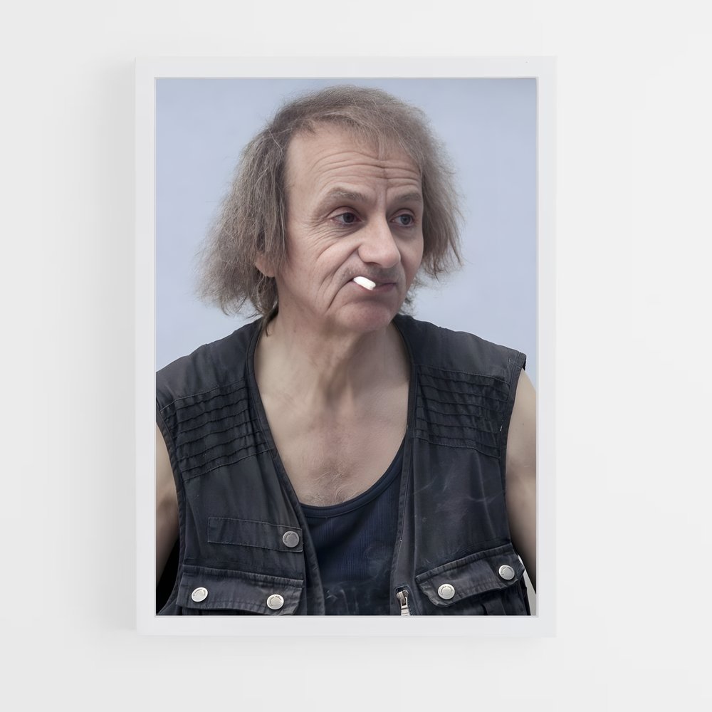 ap-michel houellebecq-3 cadre Blanc
