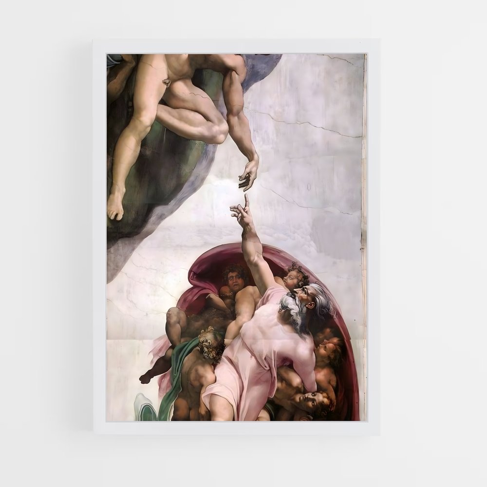 ap-michelangelo-10 cadre Blanc