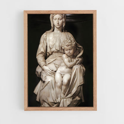ap-michelangelo-11 cadre Bois clair