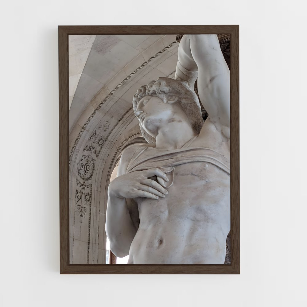 ap-michelangelo-14 cadre Bois foncé
