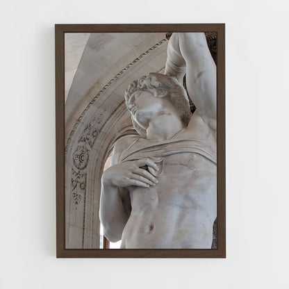 ap-michelangelo-14 cadre Bois foncé