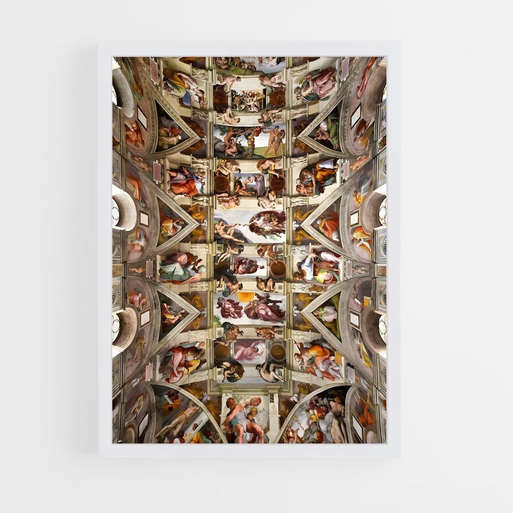 ap-michelangelo-4 cadre Blanc