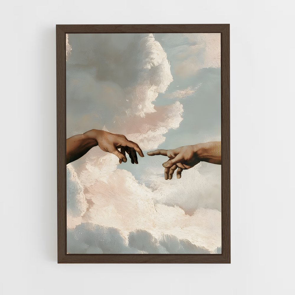 ap-michelangelo-6 cadre Bois foncé