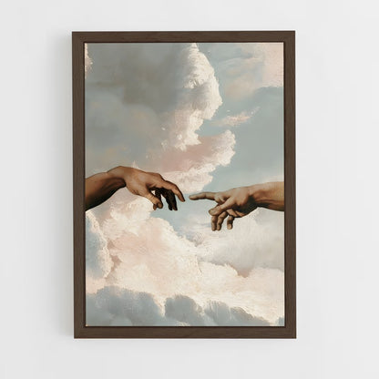 ap-michelangelo-6 cadre Bois foncé