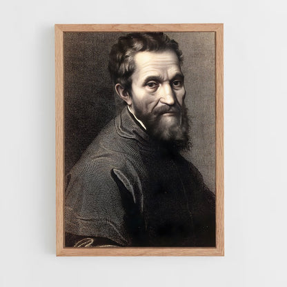 ap-michelangelo-7 cadre Bois clair