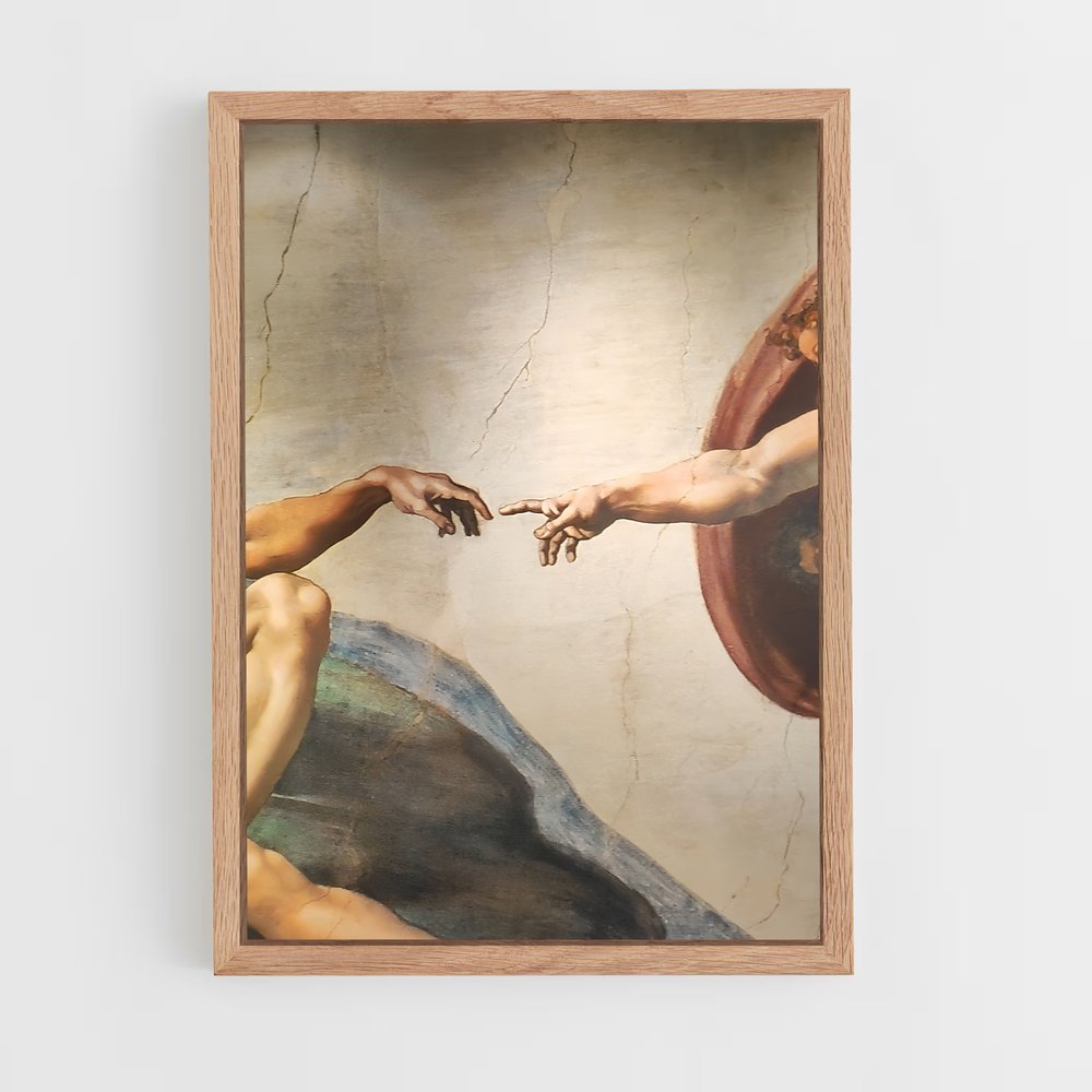 ap-michelangelo-9 cadre Bois clair