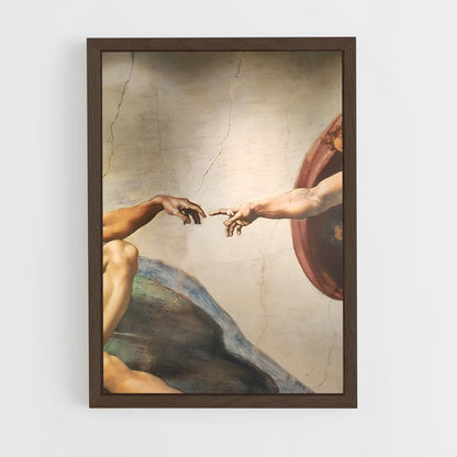 ap-michelangelo-9 cadre Bois foncé