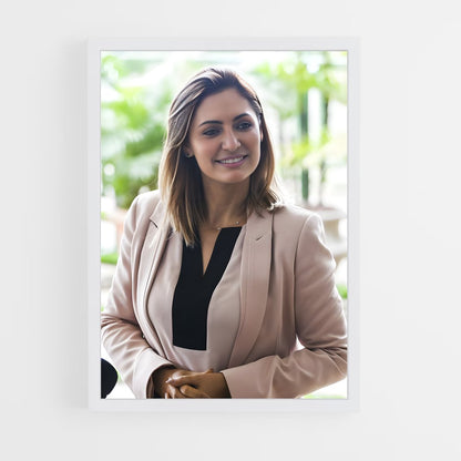 ap-michelle bolsonaro-5 cadre Blanc