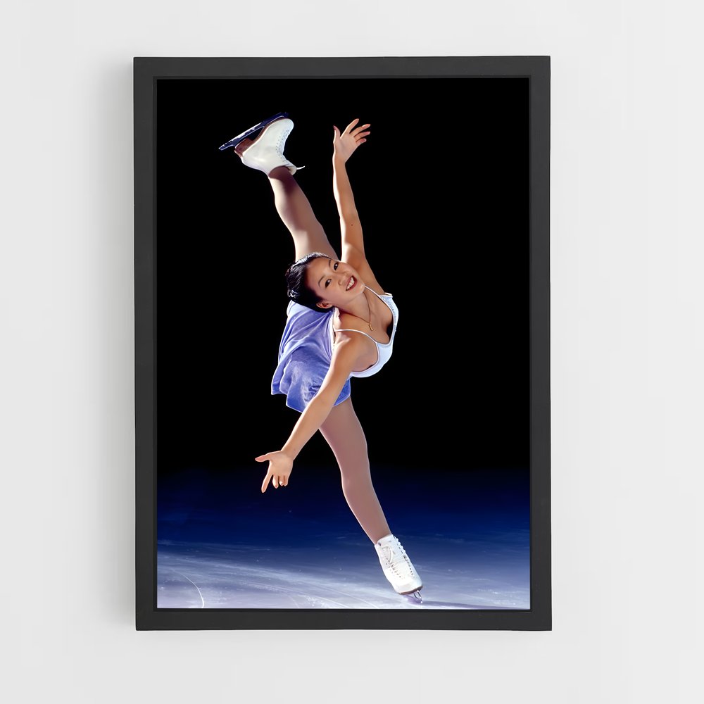 ap-michelle kwan-4 cadre Noir