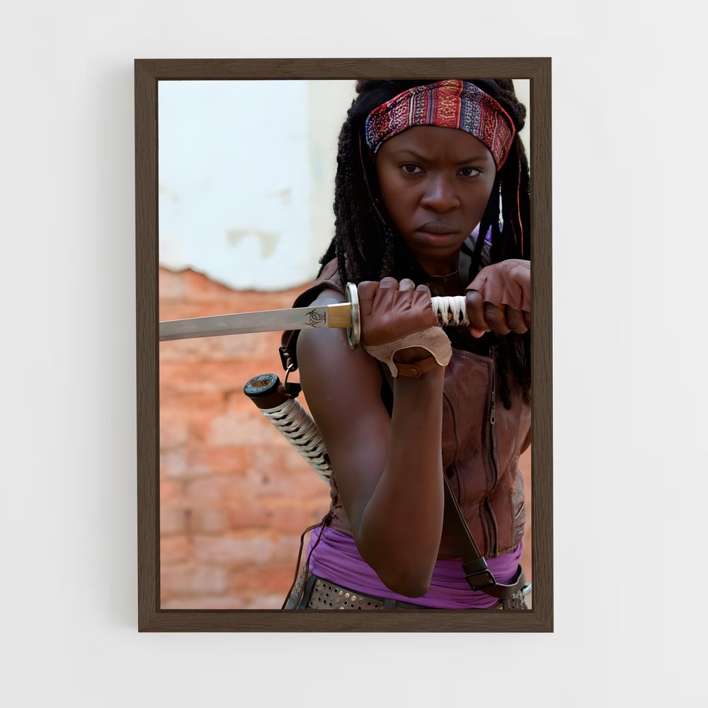 ap-michonne-4 cadre Bois foncé