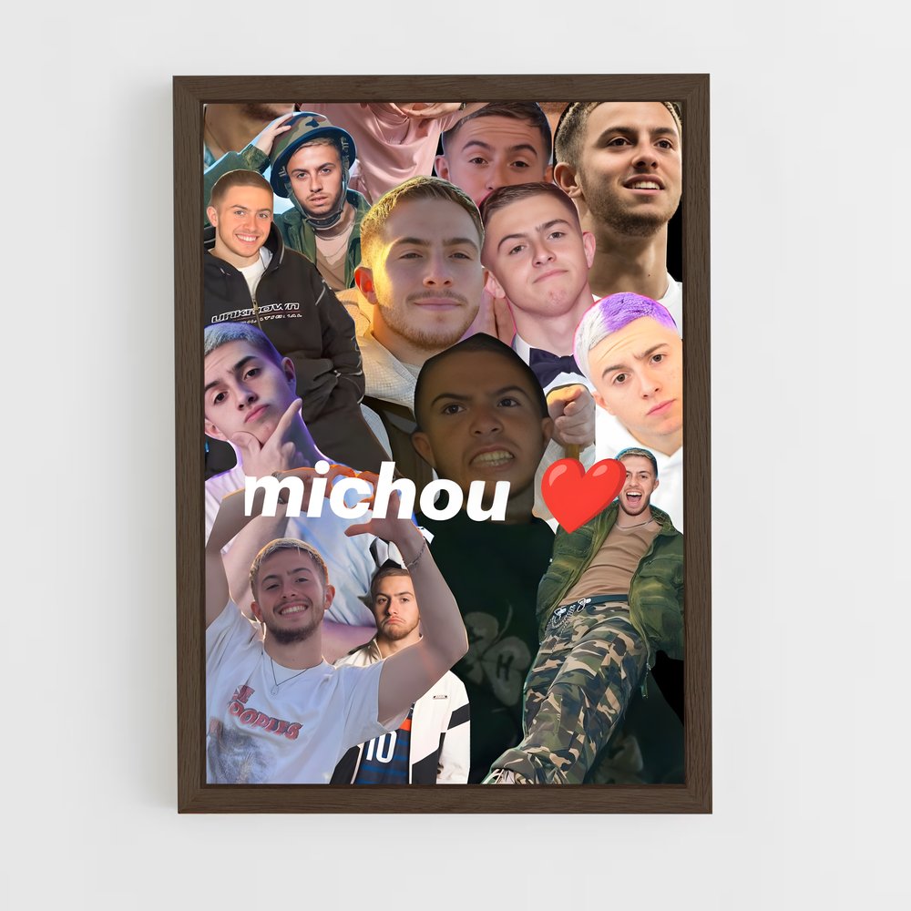 ap-michou-8 cadre Bois foncé
