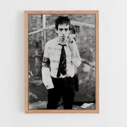 ap-mick jones-3 cadre Bois clair