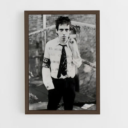 ap-mick jones-3 cadre Bois foncé