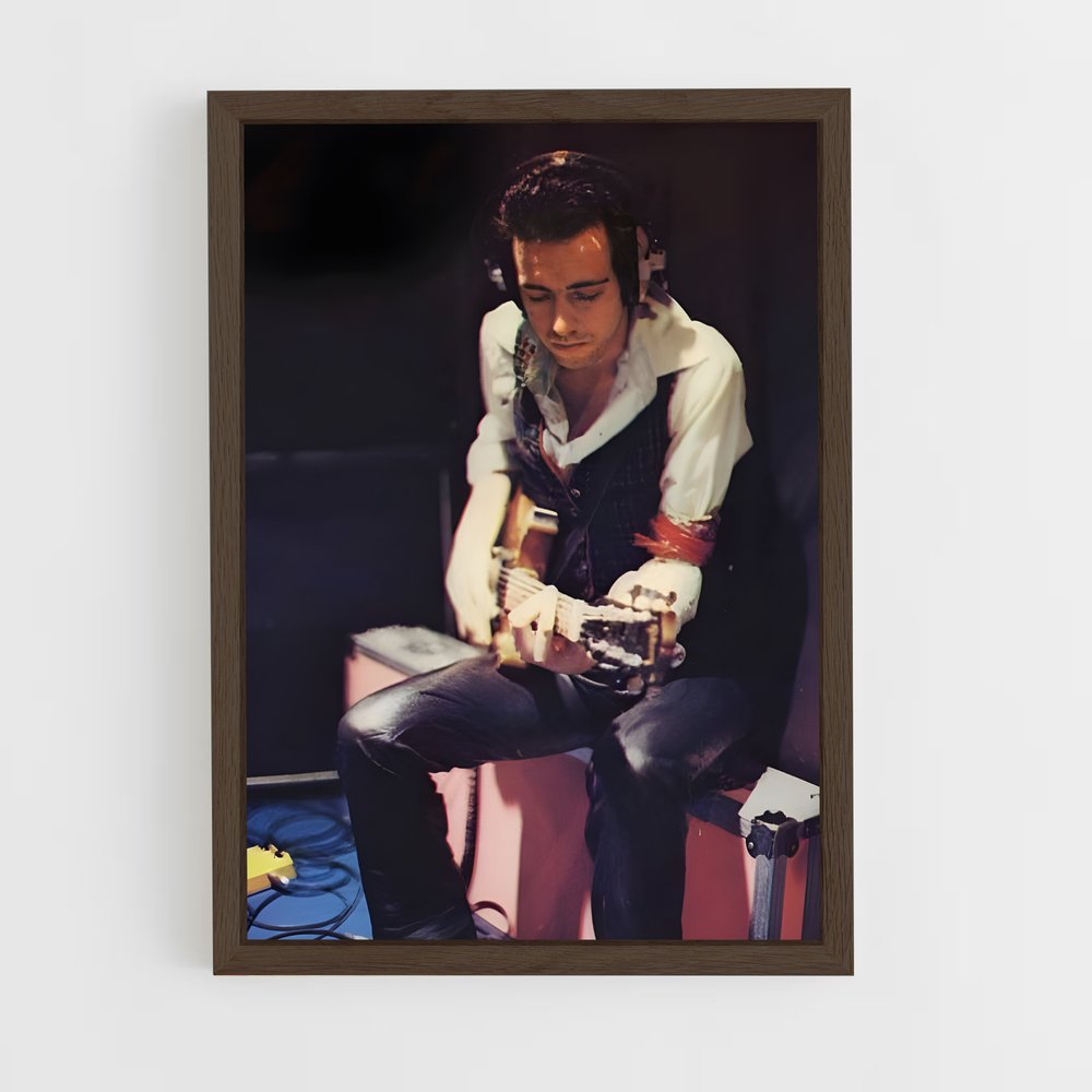 ap-mick jones-6 cadre Bois foncé