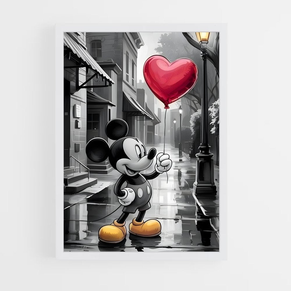 ap-mickey mouse-2 cadre Blanc