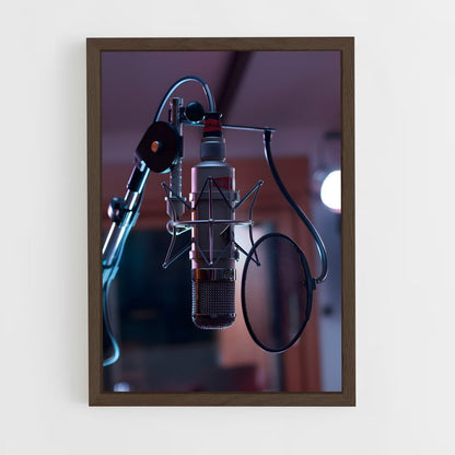 ap-microphone-4 cadre Bois foncé