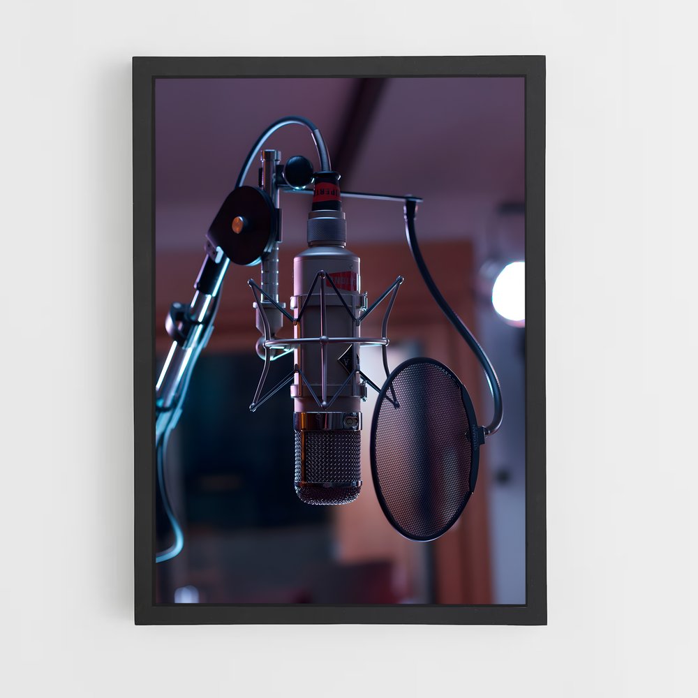 ap-microphone-4 cadre Noir