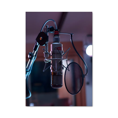 Poster Microphone Masterclass