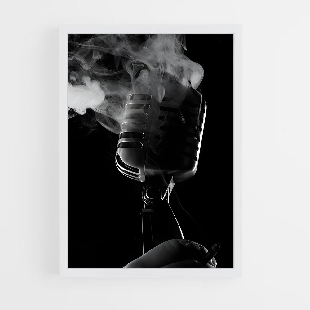 ap-microphone-5 cadre Blanc