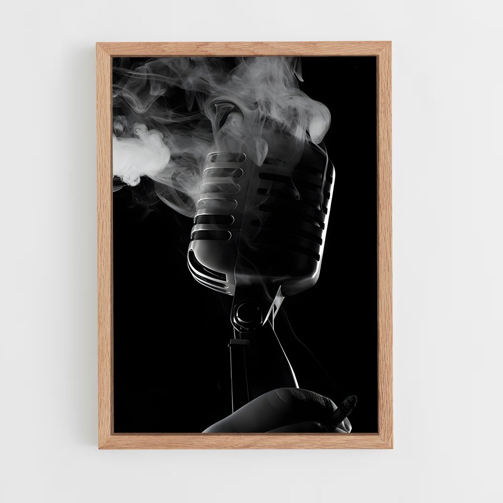 ap-microphone-5 cadre Bois clair