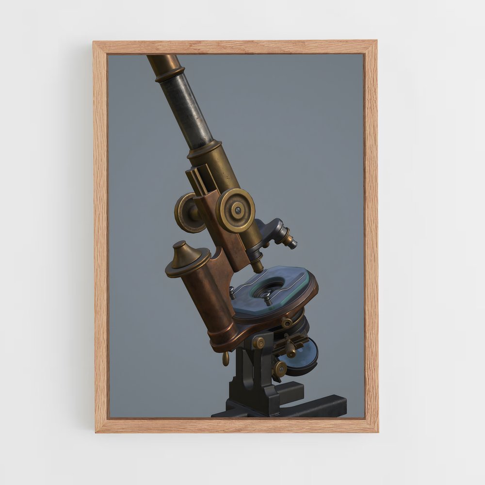 ap-microscope-3 cadre Bois clair