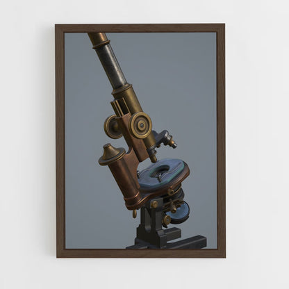 ap-microscope-3 cadre Bois foncé