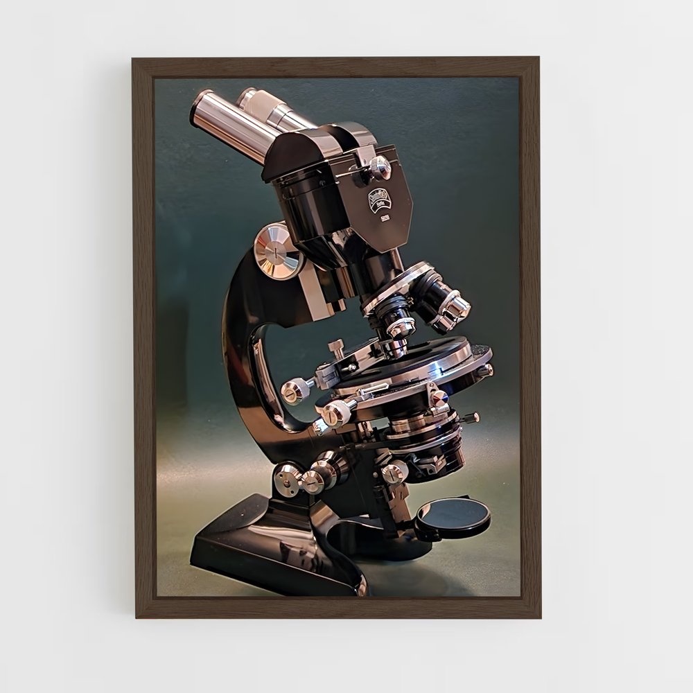 ap-microscope-5 cadre Bois foncé