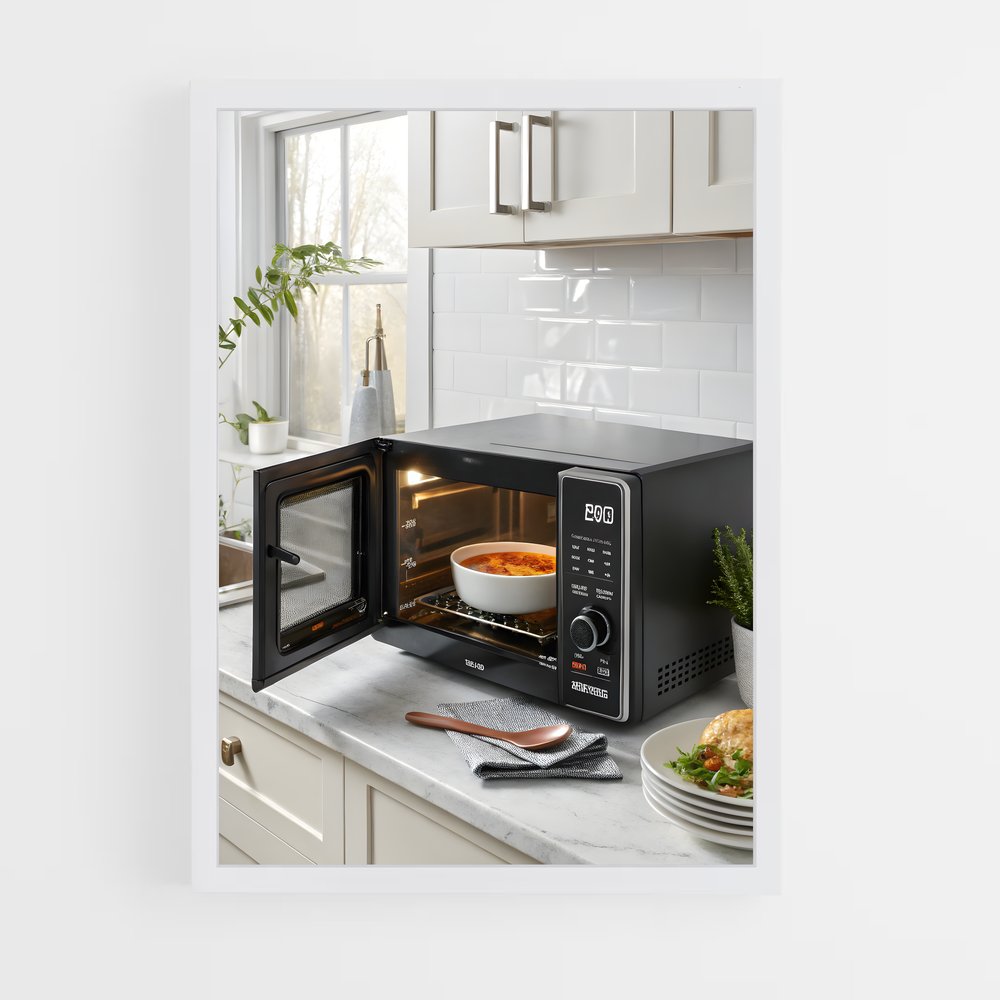 ap-microwave-1 cadre Blanc