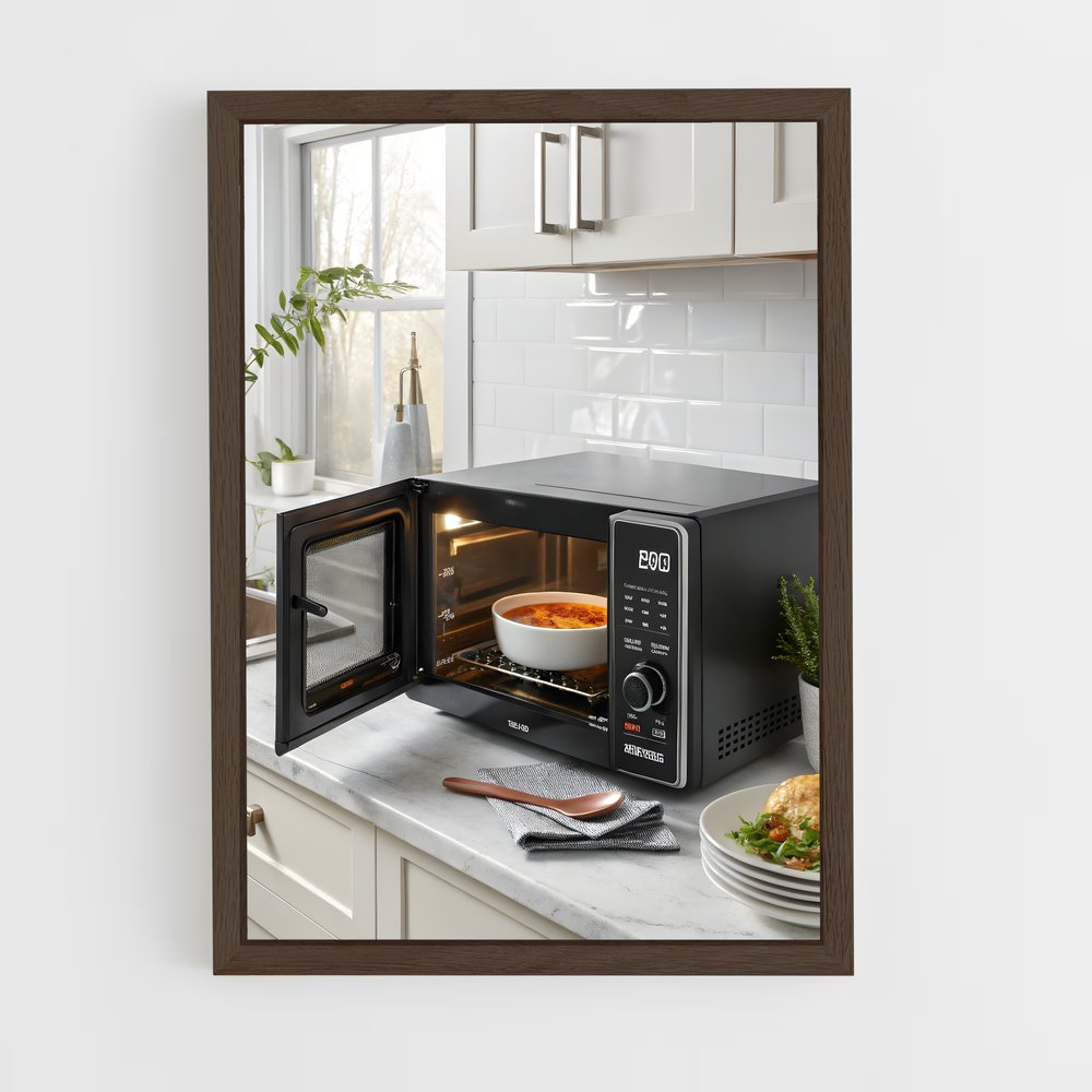 ap-microwave-1 cadre Bois foncé