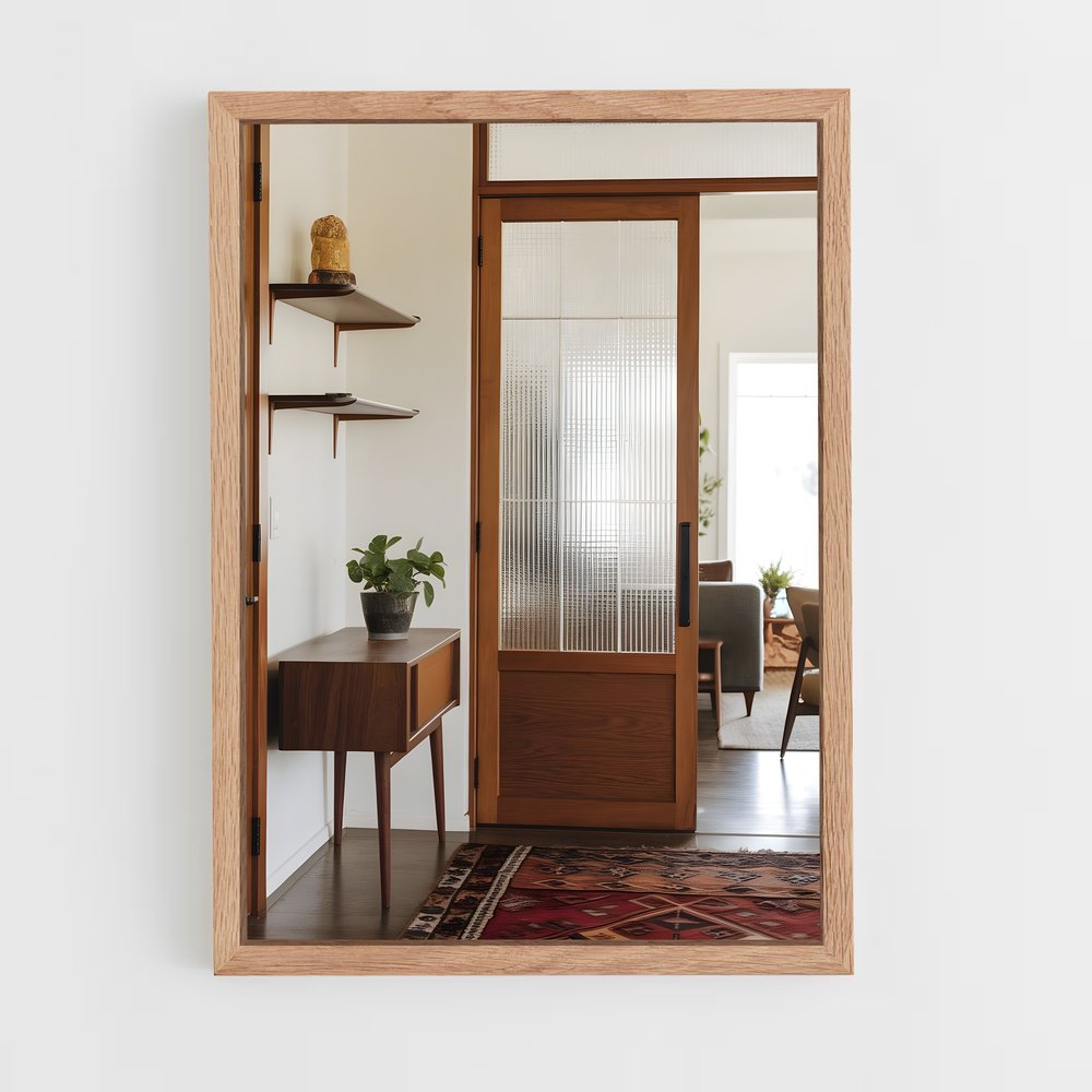 ap-mid-century-12 cadre Bois clair