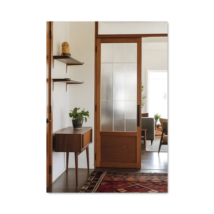 Poster Entrée Élégante