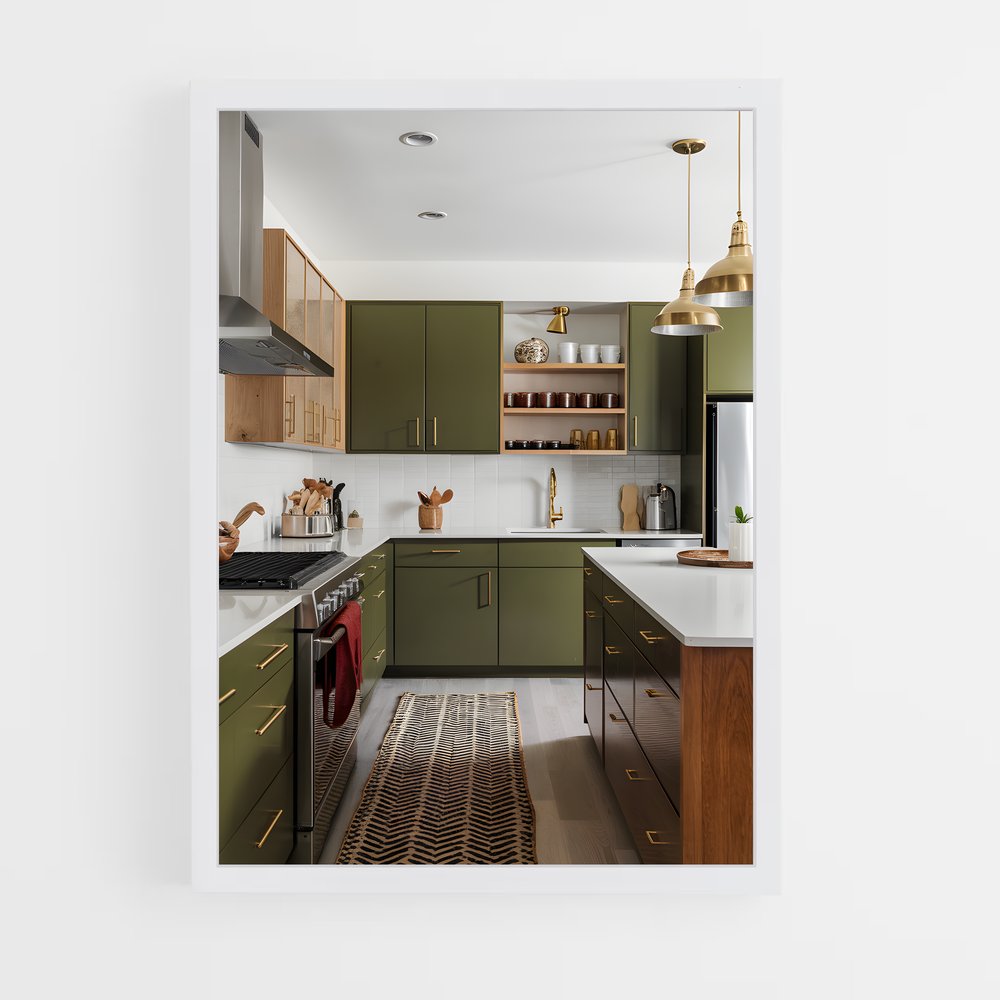 ap-mid-century-15 cadre Blanc