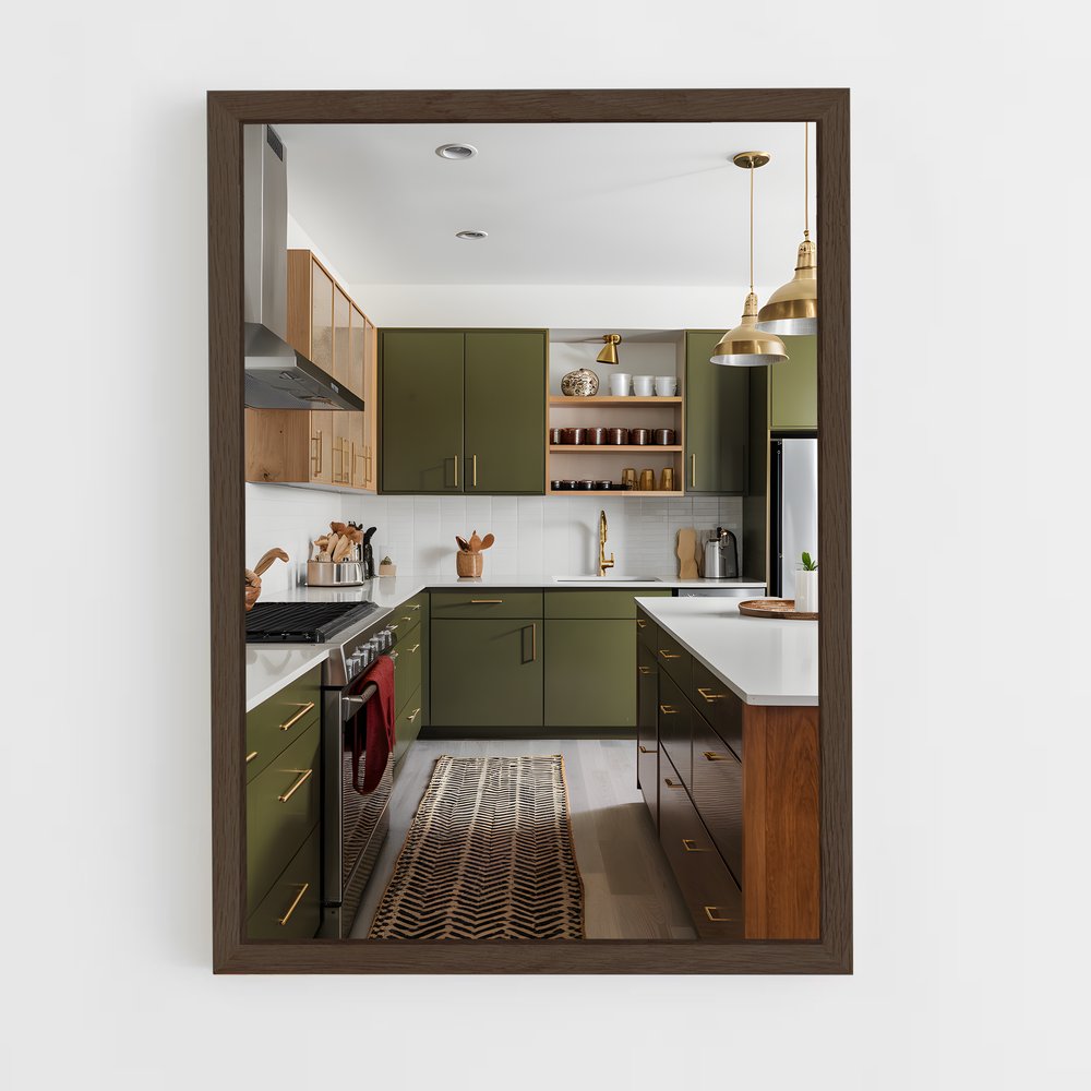 ap-mid-century-15 cadre Bois foncé
