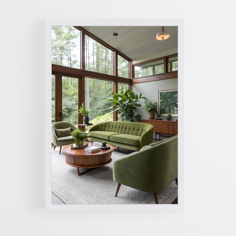 ap-mid-century-16 cadre Blanc