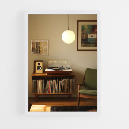 ap-mid-century-4 cadre Blanc