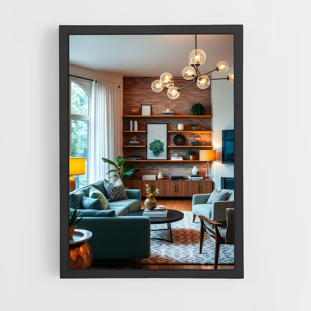 ap-mid-century-5 cadre Noir