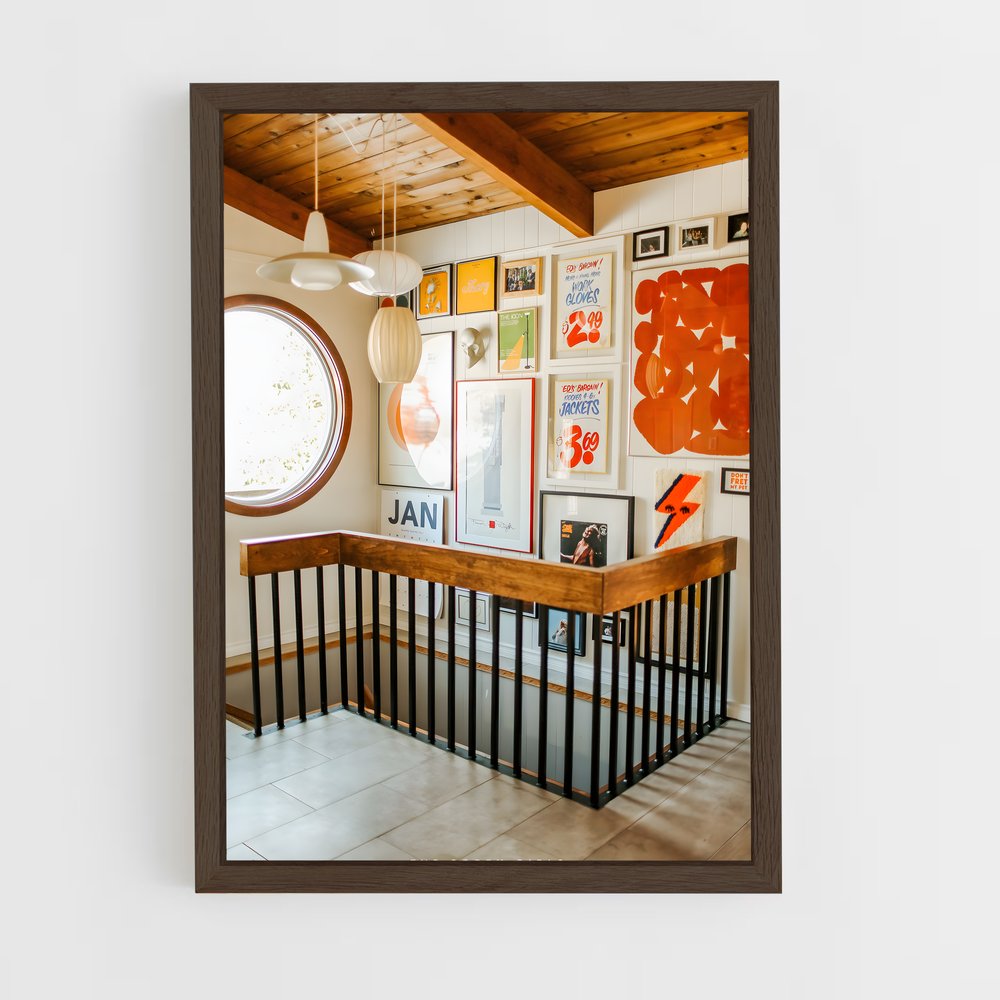 ap-mid-century-6 cadre Bois foncé