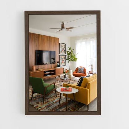 ap-mid-century-7 cadre Bois foncé
